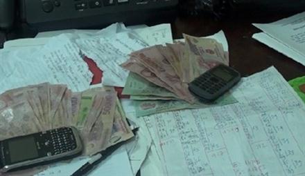 Hơn 60 triệu đồng từ ghi lô đề