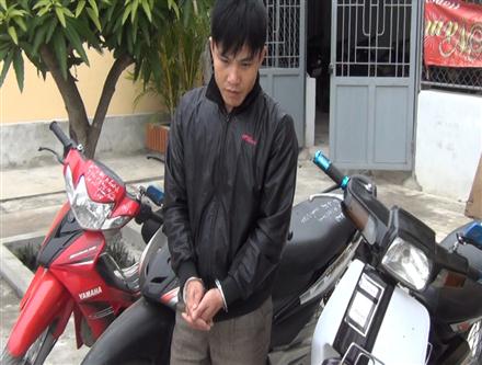 Bắt đối tượng chuyên trộm cắp xe máy