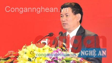 Đồng chí Hồ Đức Phớc - Bí thư Tỉnh ủy Nghệ An