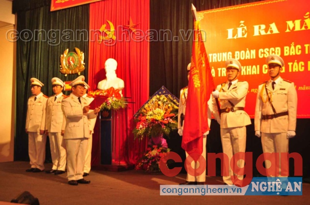 Trung đoàn CSCĐ Bắc Trung Bộ đóng quân tại Cửa Lò