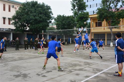 Giao lưu thể thao mừng Đảng mừng Xuân