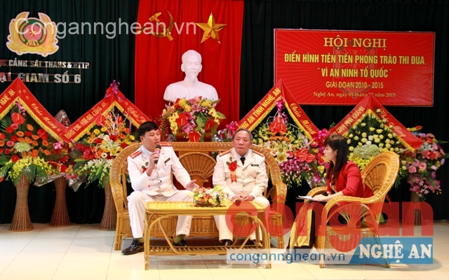 Hội nghị điển hình tiên tiến phong trào thi đua 'Vì an ninh Tổ quốc'