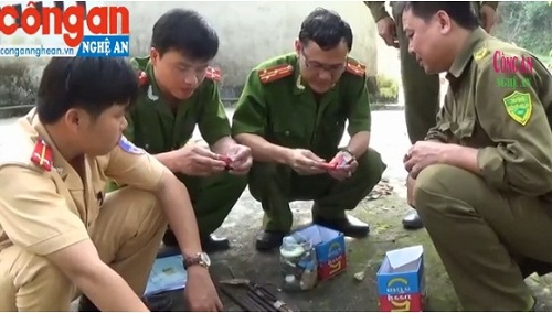Thu hồi súng tự chế để nhân dân vui Tết đón Xuân