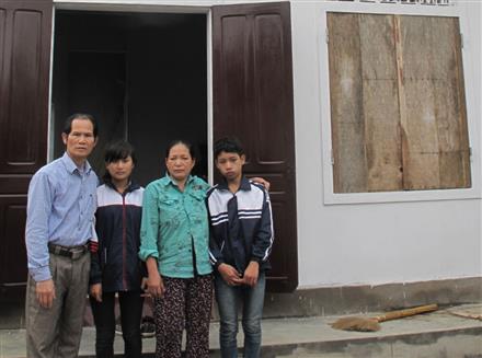 Thêm một cảnh đời trên báo Công an Nghệ An có nhà mới đón Tết