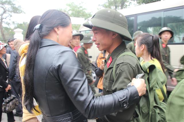 Lễ giao nhận quân đợt 1 năm 2015