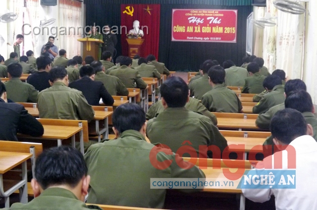 Tổ chức Hội thi Công an xã giỏi năm 2015