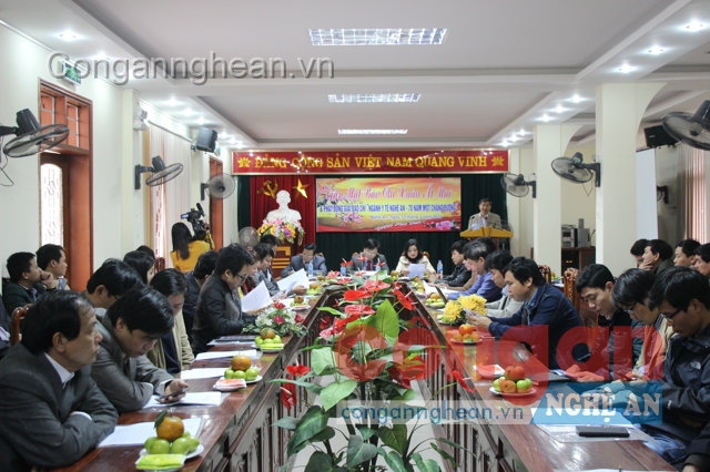 Ngành Y tế gặp mặt báo chí đầu Xuân