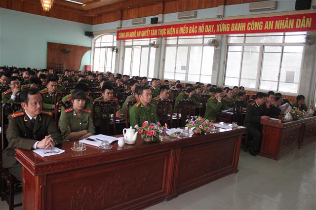 Khai giảng lớp bồi dưỡng nghiệp vụ điều tra