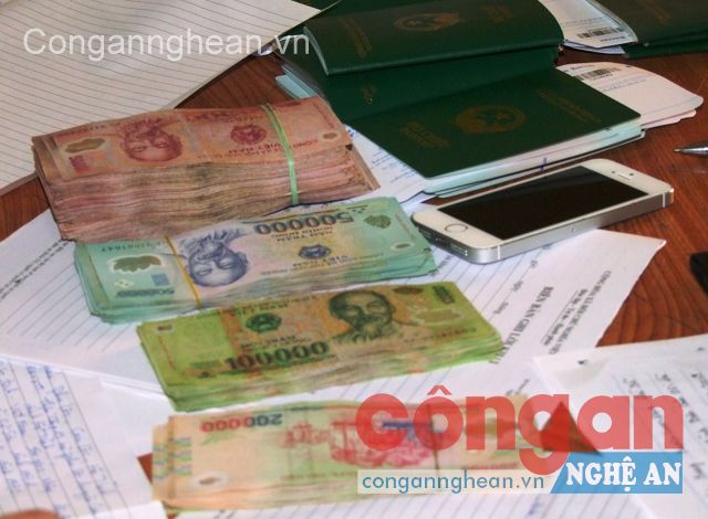 Tang vật thu giữ trong vụ việc