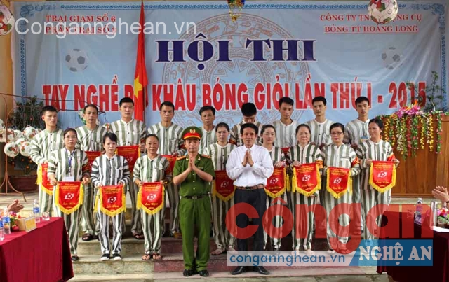 Hội thi tay nghề giỏi cho phạm nhân