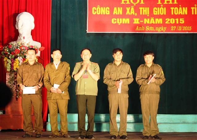 Hội thi Công an xã giỏi toàn tỉnh, cụm 2- 2015