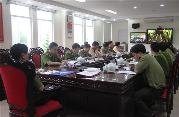 Bộ Công an tổ chức Hội nghị trực tuyến