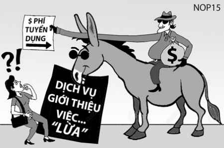 Cảnh giác: Lừa bịp bằng thủ đoạn tuyển việc làm