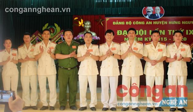 Đại hội Đảng bộ Công an huyện Hưng Nguyên