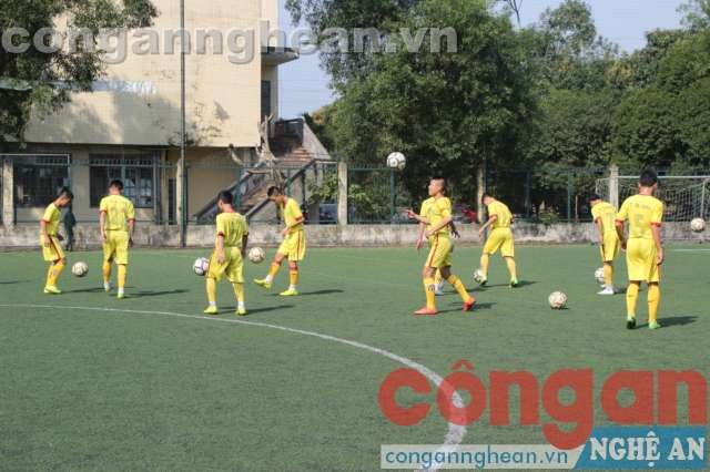 Chủ yếu là các cầu thủ được 'đôn' lên từ U13