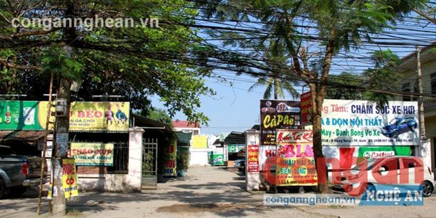 Trung tâm thương mại biến thành quán nhậu