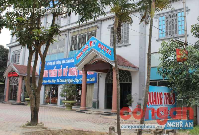 Khách nghỉ tại khách sạn Quang Triều mất xe máy?