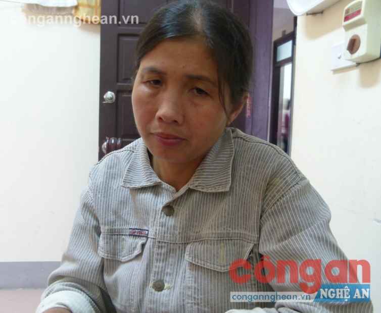 Đối tượng Dương Thị Sơn, vợ Vĩnh