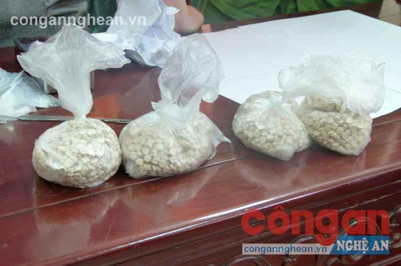 Tang vật thu được