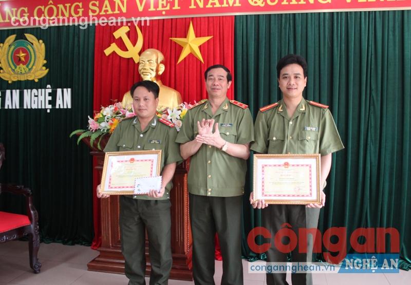 Tổng cục An ninh làm việc với Công an tỉnh Nghệ An