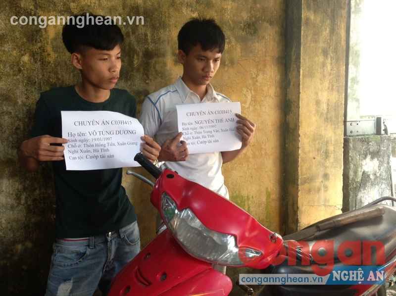 2 đối tượng Nguyễn Thế Anh và Võ Tùng Dương