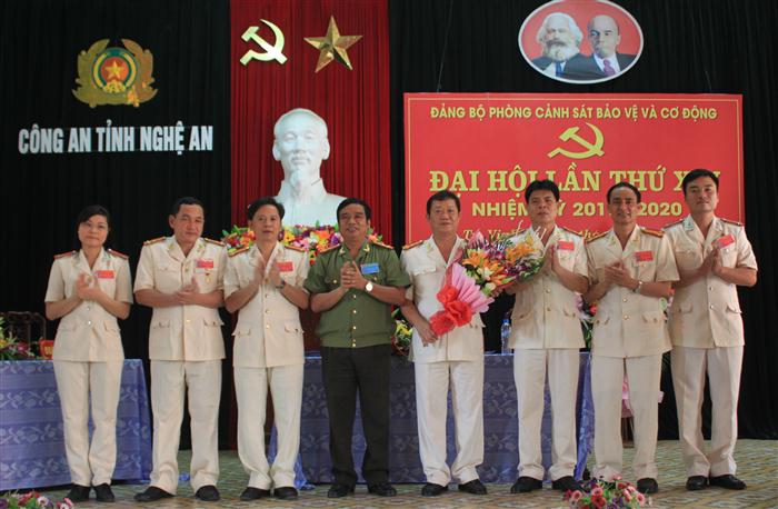 Đại hội Đảng bộ phòng Cảnh sát Bảo vệ & Cơ động nhiệm kỳ 2015 - 2020