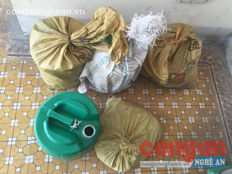 Tang vật thu được