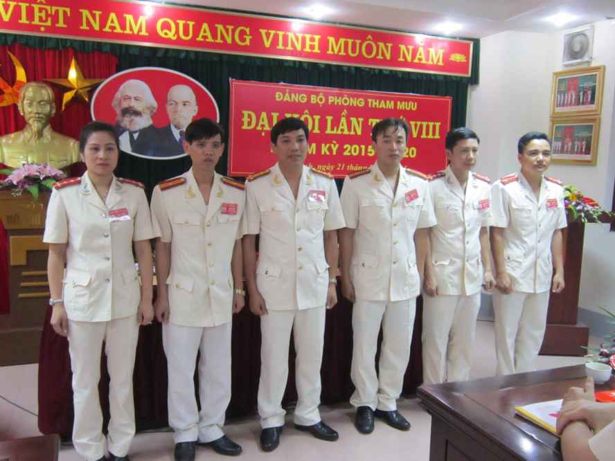 Ban chấp hành nhiệm kỳ 2015-2020 Đảng bộ Phòng PV11
