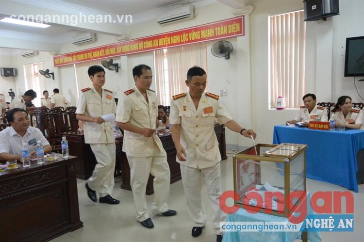 Đại hội Đảng bộ Công an huyện Nghi Lộc nhiệm kỳ 2015 - 2020
