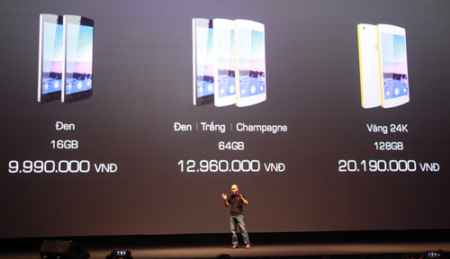 'Hàng hot' Bphone ra mắt: Giá từ 9,99 triệu đồng