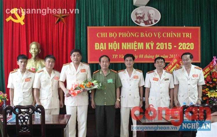 Chi bộ phòng bảo vệ chính trị Đại hội nhiệm kỳ 2015 - 2020