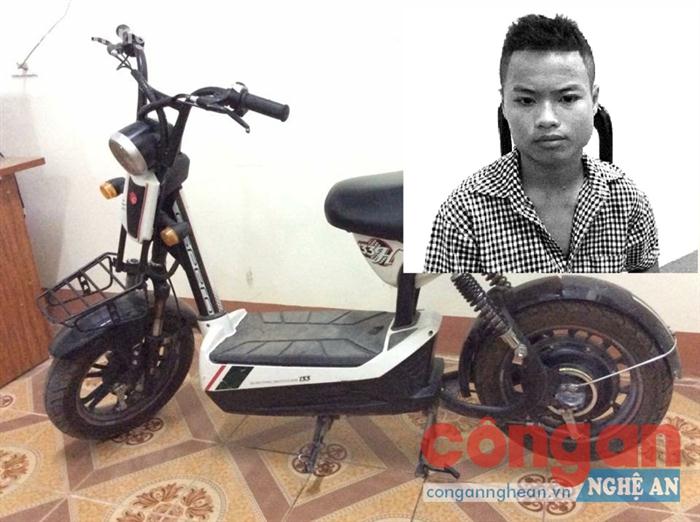 Bắt quả tang đối tượng trộm cắp xe máy điện