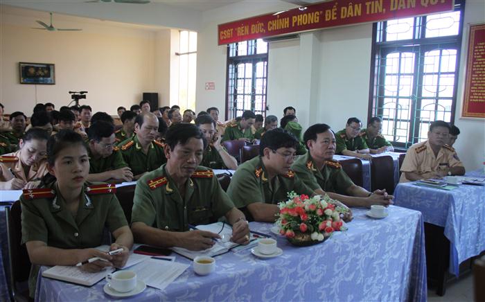 Sơ kết công tác đảm bảo TT ATGT 6 tháng đầu năm