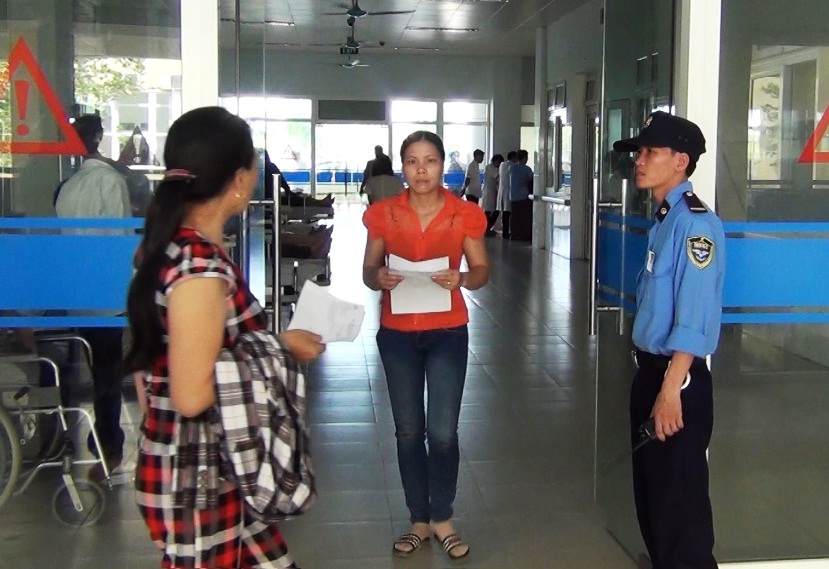 Đảm bảo ANTT tại Bệnh viện Hữu nghị đa khoa Nghệ An