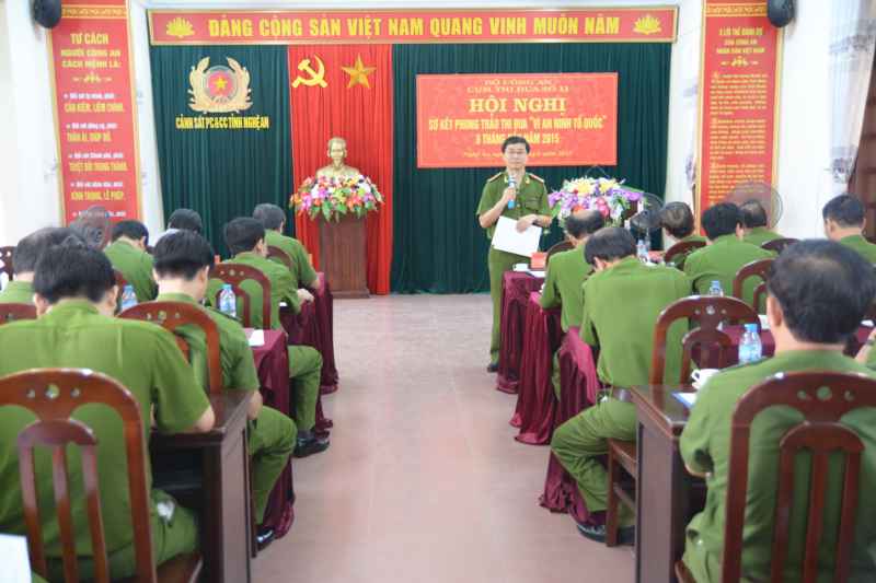 Sơ kết 6 tháng đầu năm công tác PC&CC cụm thi đua số 11