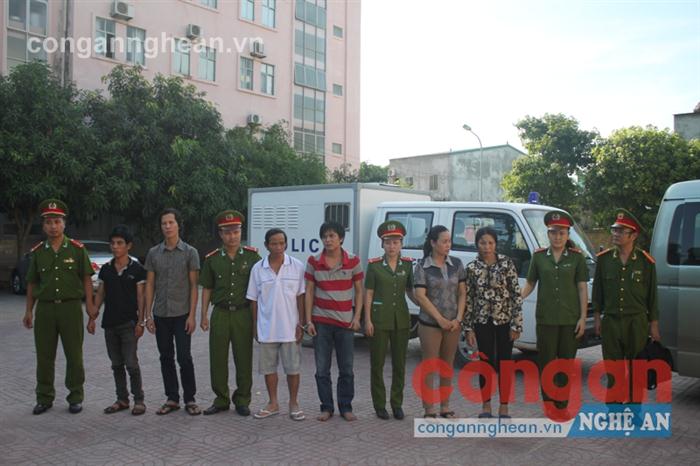 Nghệ An bắt 6 đối tượng trốn truy nã ở các tỉnh phía Nam