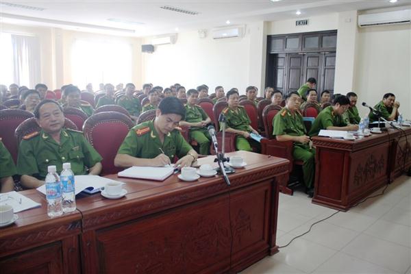 Giao ban Cơ quan Cảnh sát điều tra 6 tháng đầu năm 2015