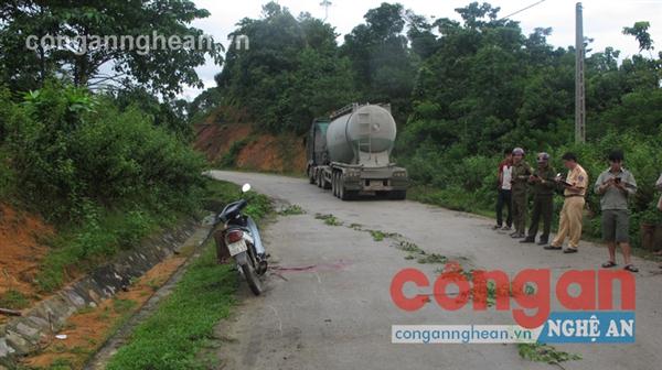 Hiện trường vụ tai nạn