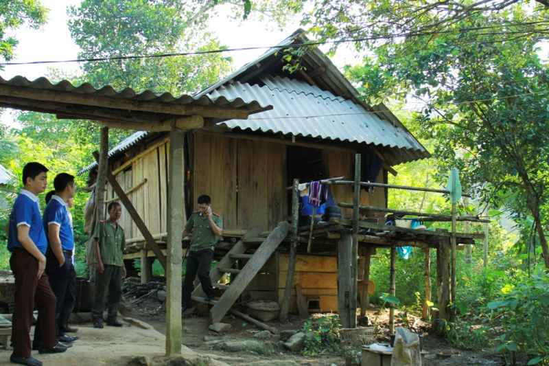 Ngôi nhà cũ của gia đình Đại úy Lữ Văn Thông