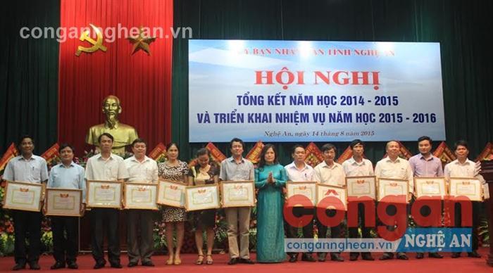 Hội nghị tổng kết  năm học 2014 - 2015 và triển khai nhiệm vụ năm học 2015 - 2016