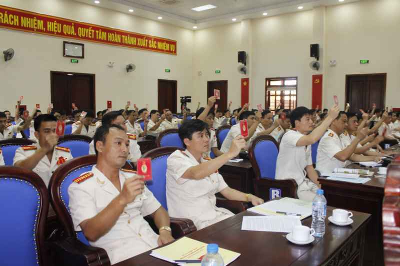 Đại hội Đảng bộ Cảnh sát PC&CC tỉnh Nghệ An lần thứ I