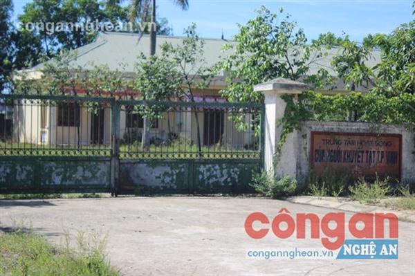 Trung tâm hoạt động của người khuyết tật xây xong rồi đóng cửa