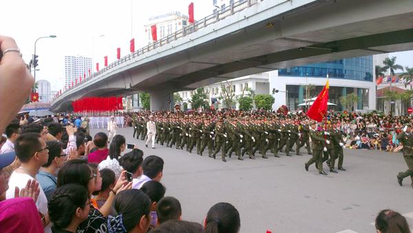 Khối Công an xã. 