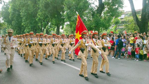 Khối nữ CSGT