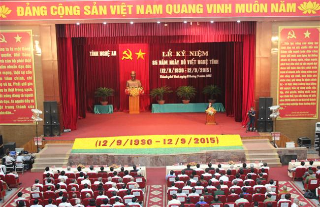 Kỷ niệm 85 năm Xô Viết Nghệ Tĩnh (12/9/1930 – 12/9/2015).