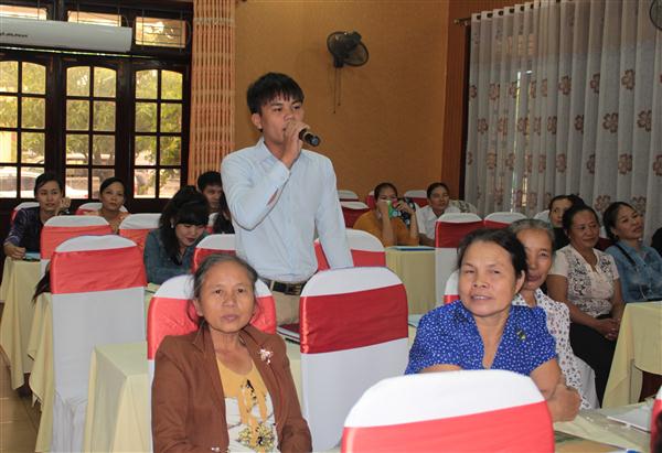 Nâng cao năng lực cán bộ, cộng tác viên chăm sóc trẻ em