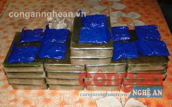 Tang vật thu được