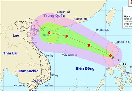 CẬP NHẬT: Tin bão số 4 và chỉ đạo phòng chống