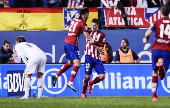 Atletico có được bàn gỡ sau nhiều nỗ lực không ngừng nghỉ. 