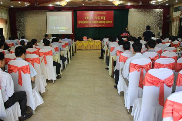Tại hội nghị tập huấn